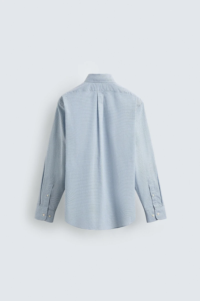 CHEMISE REGULAR FIT CARREAUX