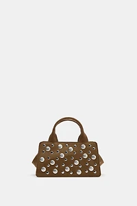 STUDDED HANDBAG