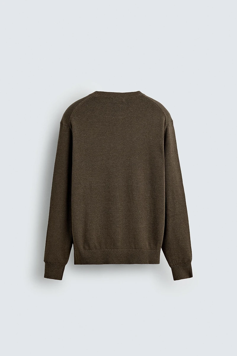 TWISTED TEXTURE SWEATER
