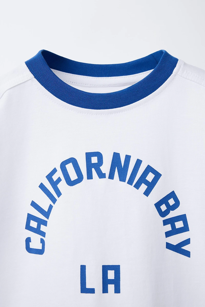 TEXT PRINT T-SHIRT