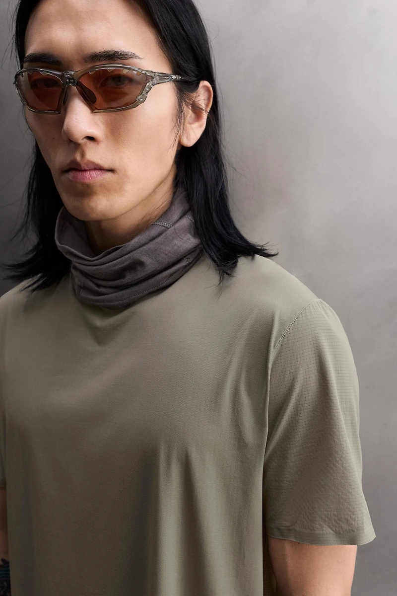 COMBINATION TECHNICAL RUNNING T-SHIRT
