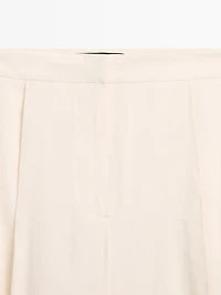 Pantalon fluide barrel fit
