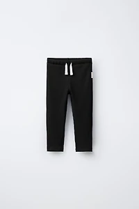PLAIN LEGGINGS WITH LABEL