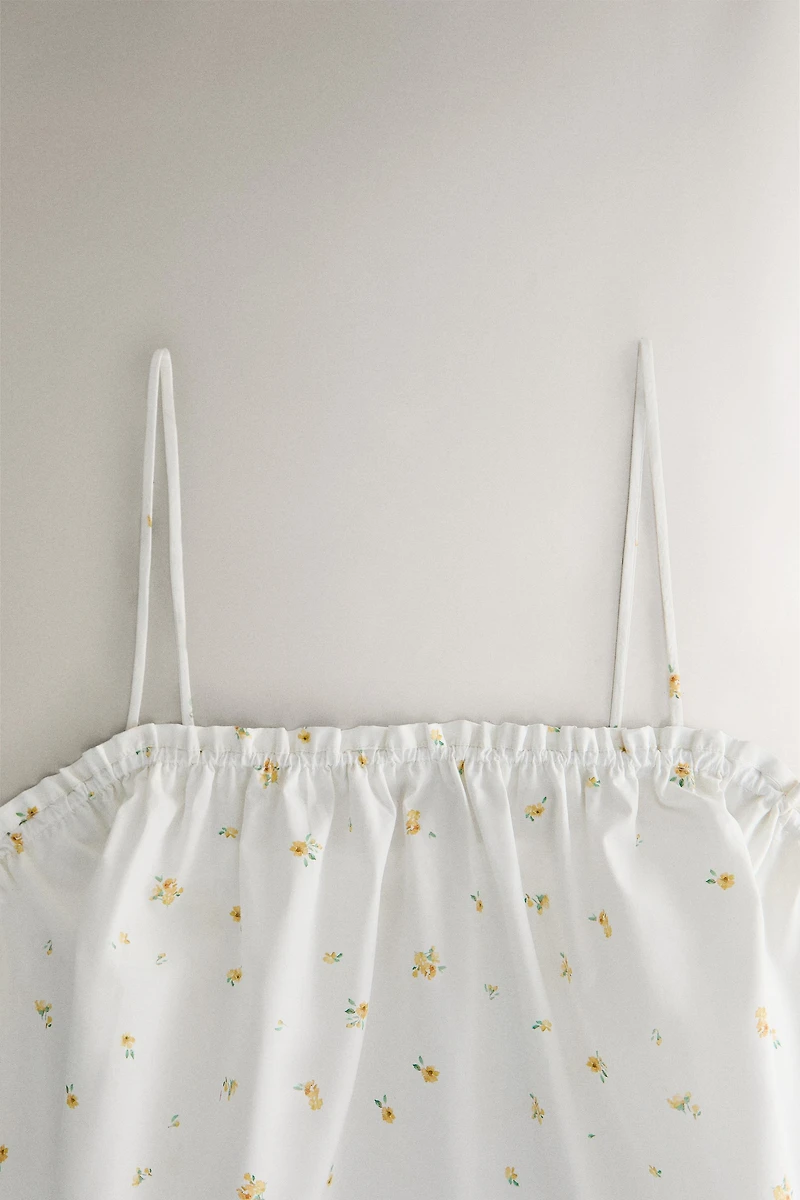 FLORAL COTTON TOP