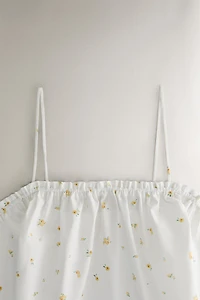 FLORAL COTTON TOP