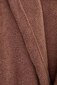 (380 GXM²) PEIGNOIR EXTRA-DOUX À CAPUCHE