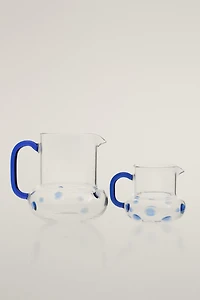BOROSILICATE GLASS BUBBLE PITCHER