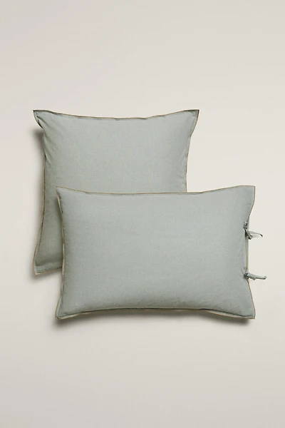 KATHARINE POLE MINI CHECK PILLOWCASE