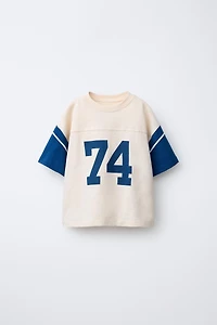 NUMBER PRINTED T-SHIRT