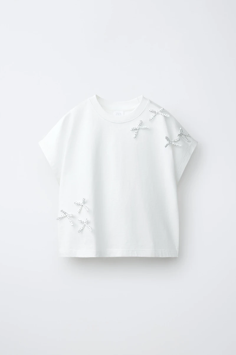 T-SHIRT À LACETS