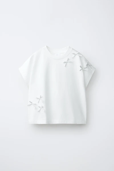 T-SHIRT À LACETS