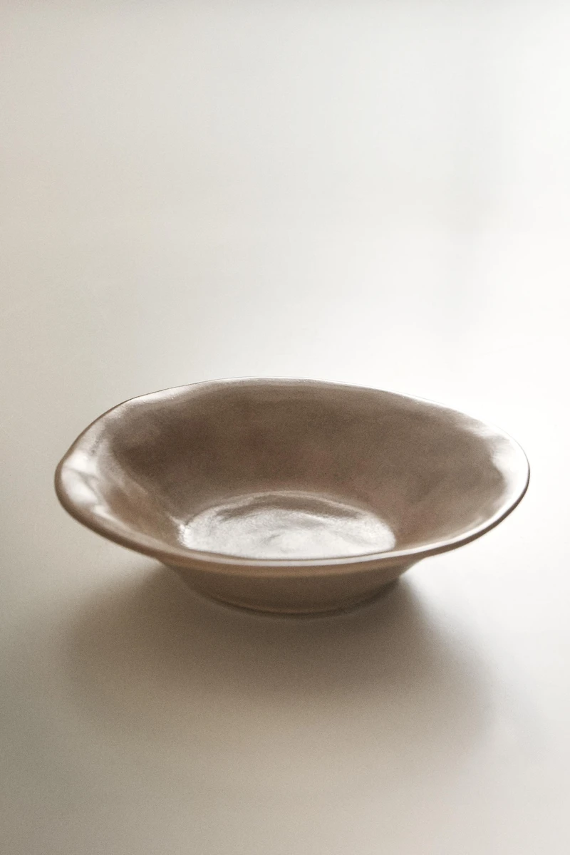 IRREGULAR STONEWARE BOWL