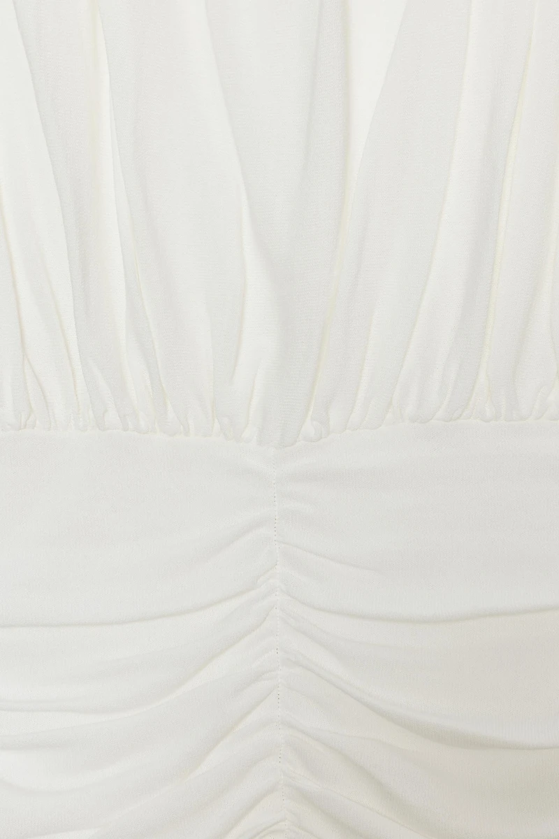 DRAPED KNIT TOP