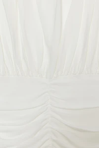 DRAPED KNIT TOP