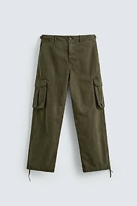RELAXED FIT CARGO PANTS