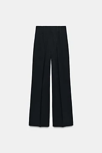 HIGH-WAISTED WOOL PANTS ZW COLLECTION
