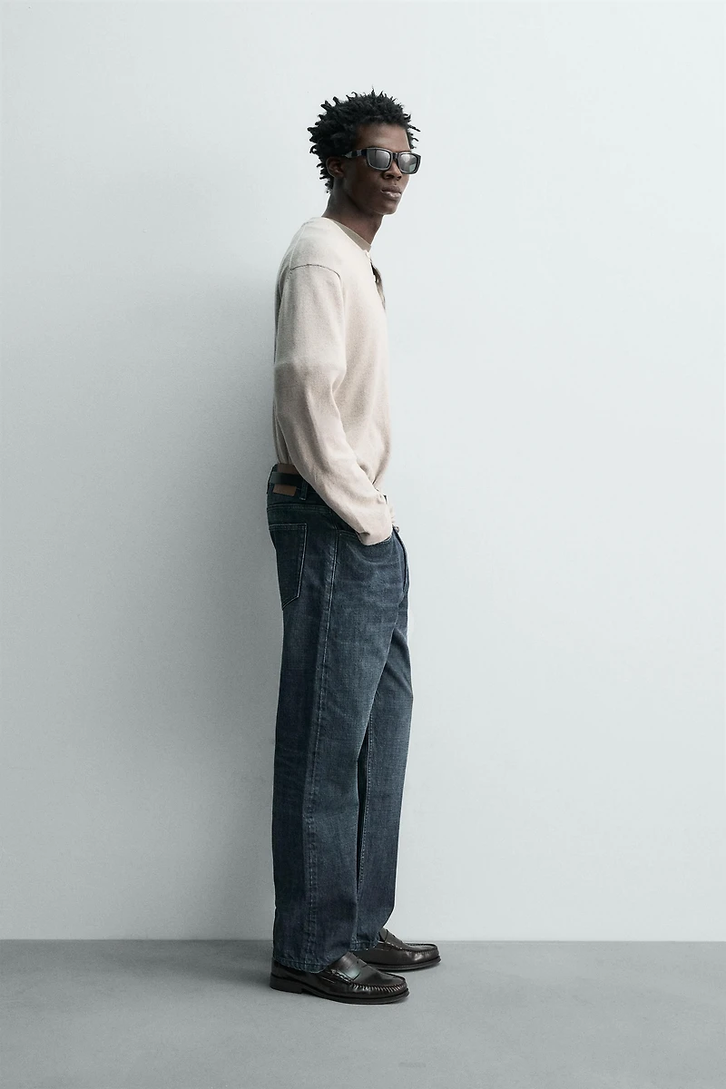 RELAXED ANKLE FIT SELVEDGE JEANS