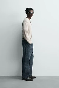 RELAXED ANKLE FIT SELVEDGE JEANS