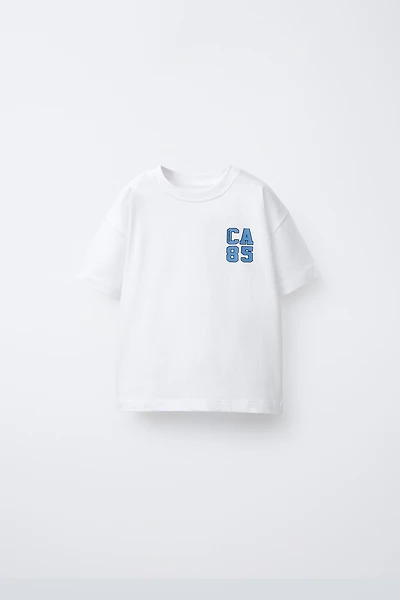 T-SHIRT DE JOGGING AVEC INSCRIPTION