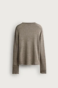 RELAXED FIT KNIT T-SHIRT