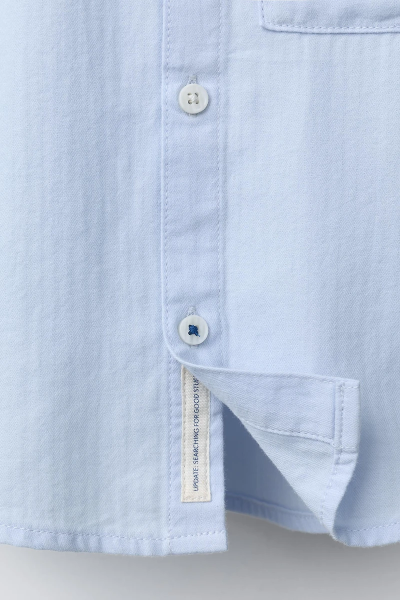 PLAIN POCKET SHIRT