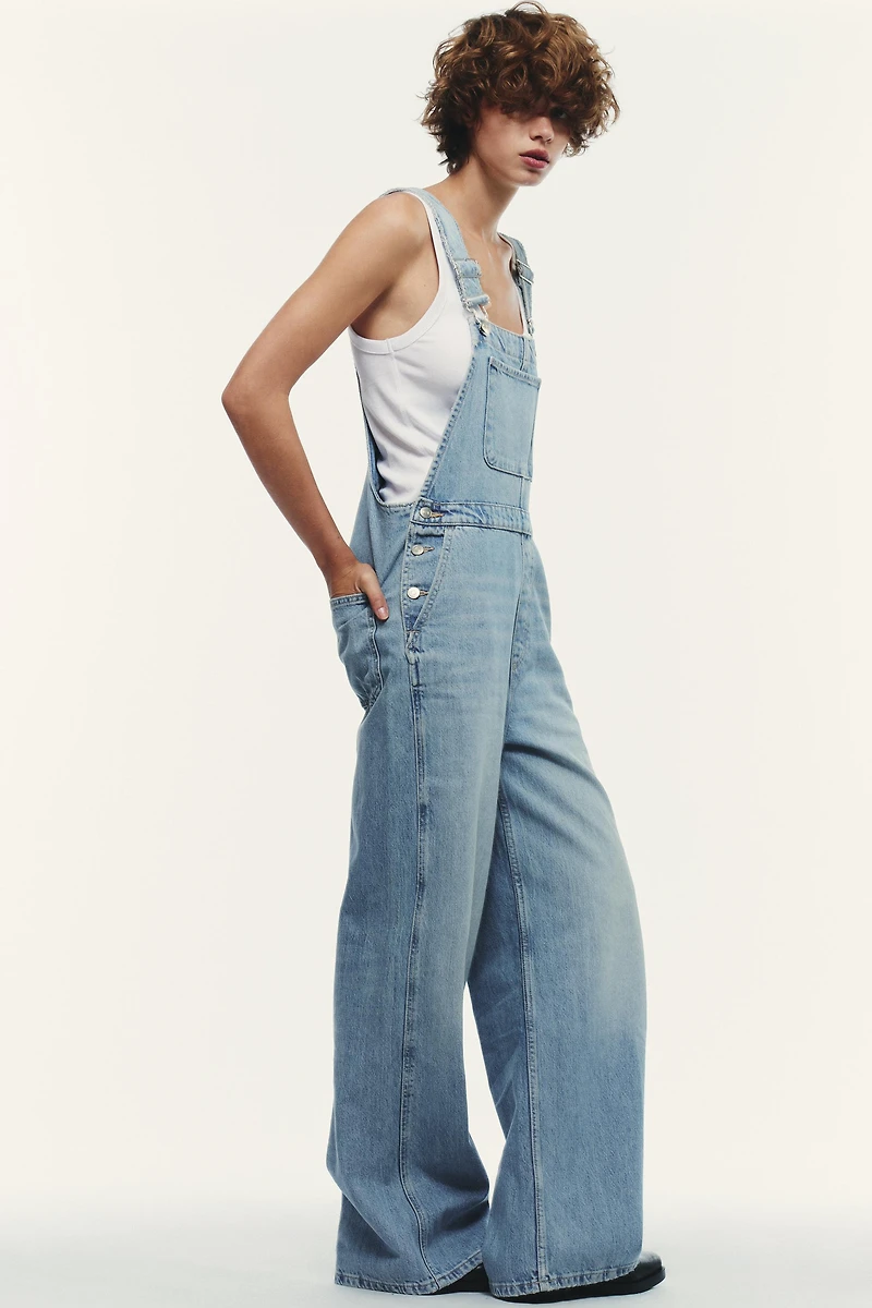 TRF DENIM OVERALLS