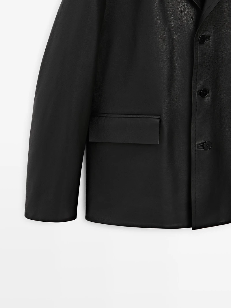 Nappa leather blazer - LIMITED