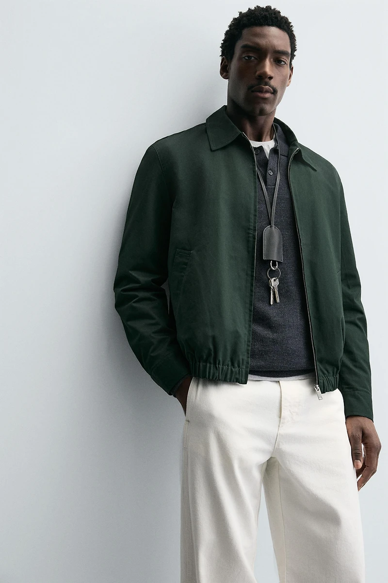 LIGHTWEIGHT COTTON JACKET