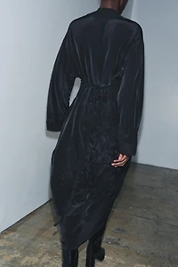 EMBROIDERED SASH KIMONO ZW COLLECTION LIMITED EDITION