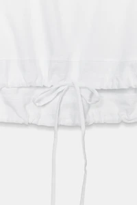 COTTON TIE T-SHIRT
