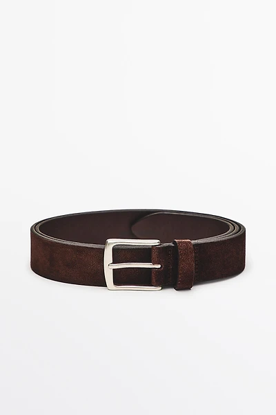 Ceinture en cuir nappa doux