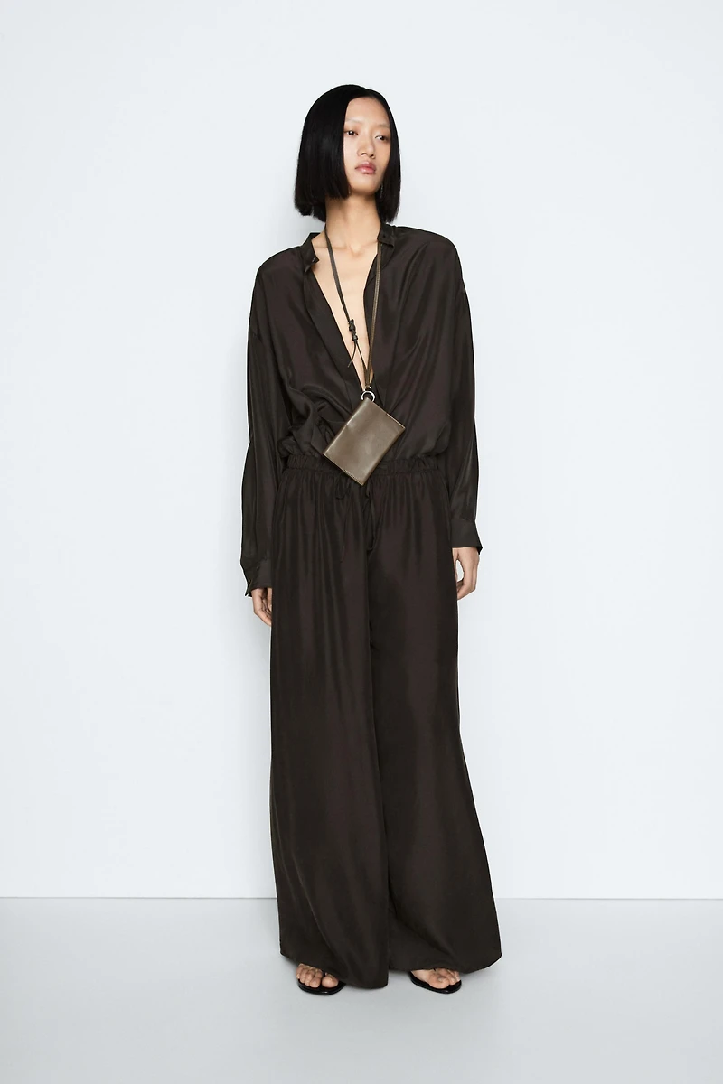 Flowing trousers with waist detail - STUDIO