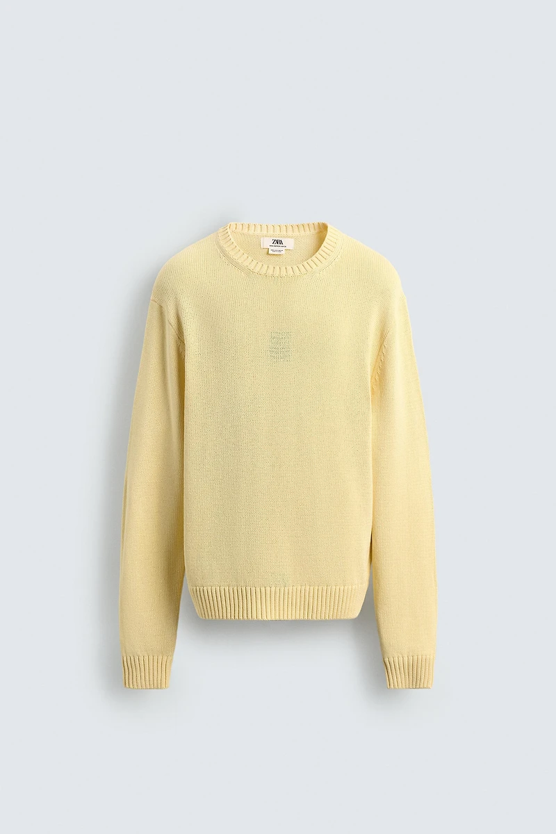 COTTON TEXTURED JUMPER