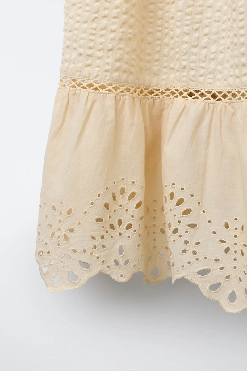 SCHIFFLY LONG TIERED SKIRT