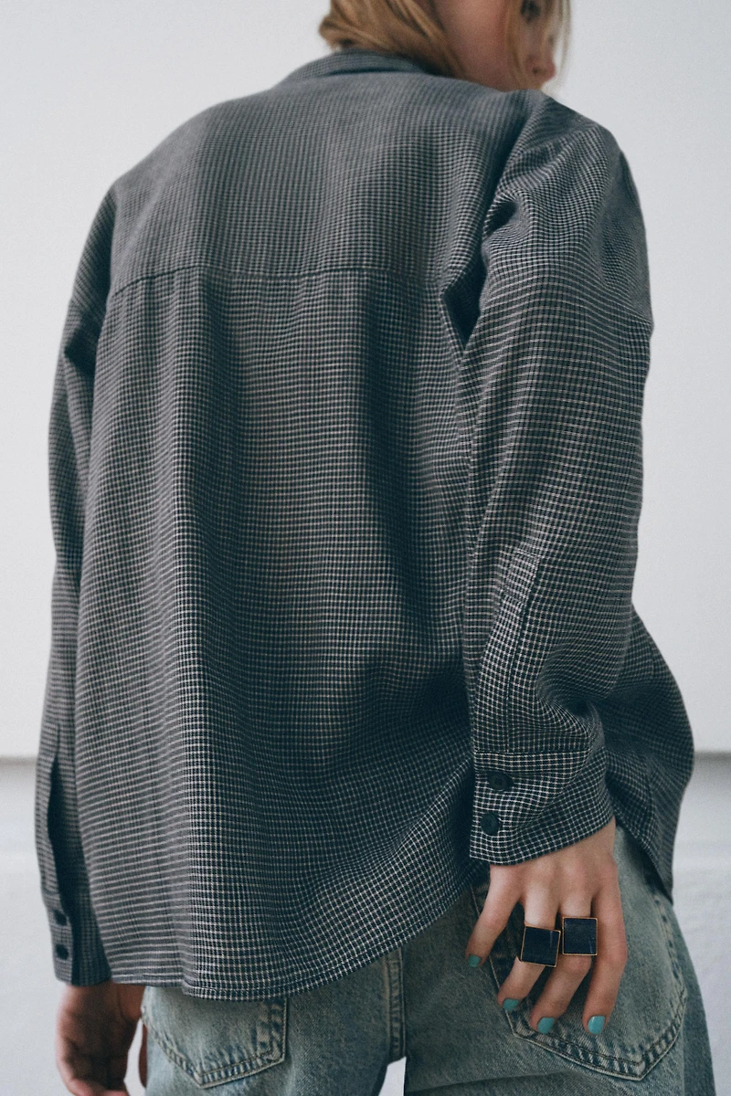 PLAID SHIRT ZW COLLECTION