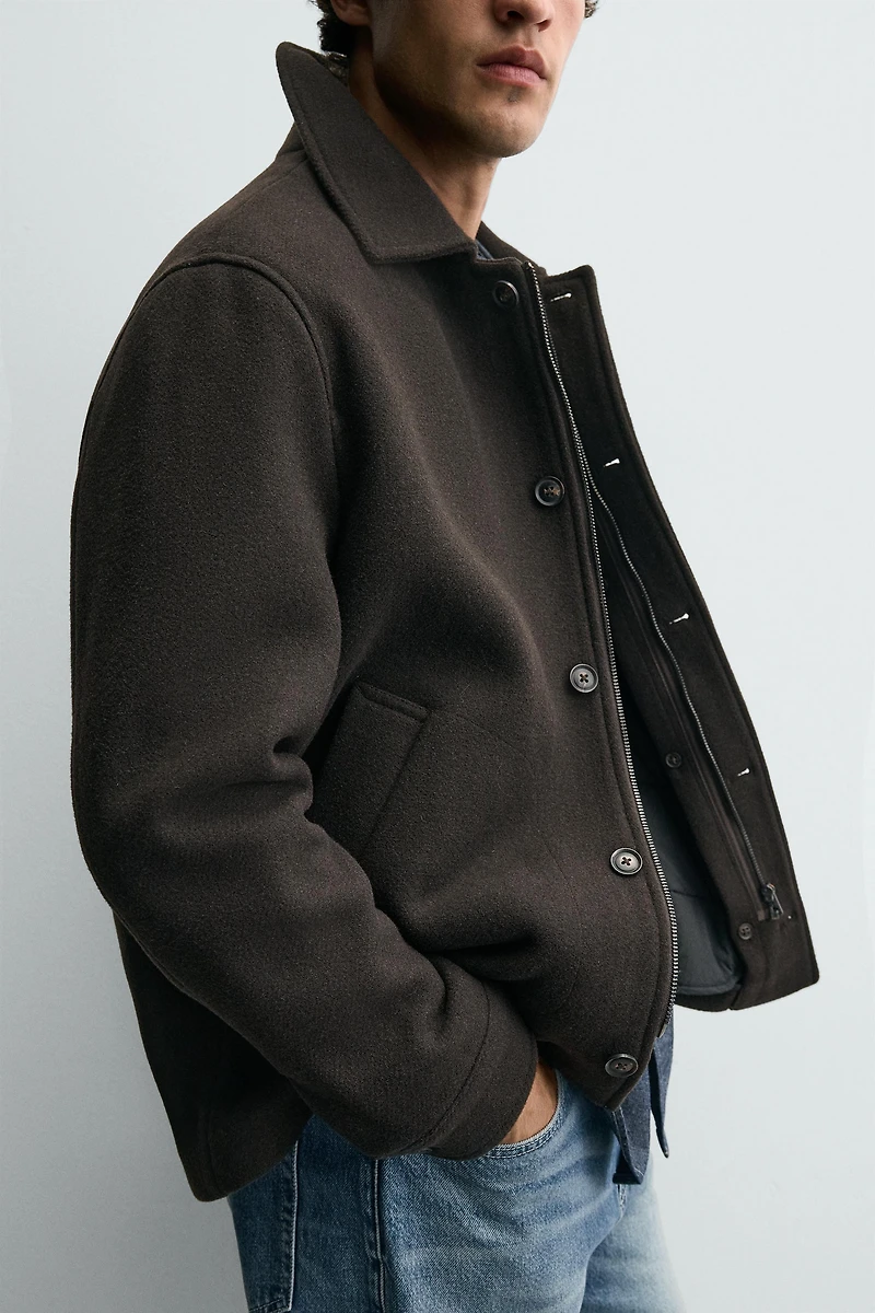 JACKET WITH REMOVABLE LINING