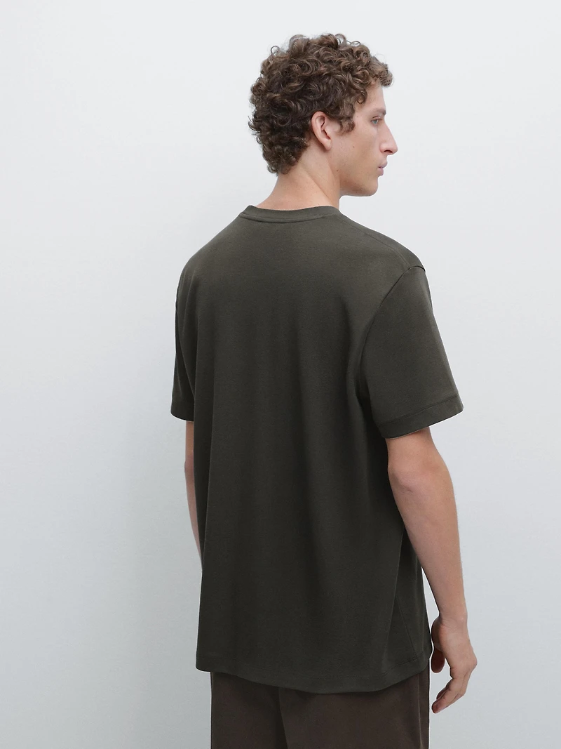 Short sleeve cotton T-shirt