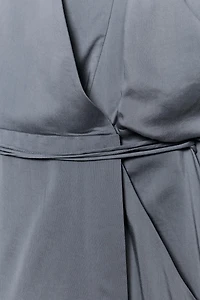 ZW COLLECTION SHORT WRAP DRESS