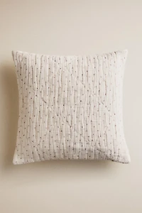 HOUSSE DE COUSSIN ENFANT GAZE FLORALE