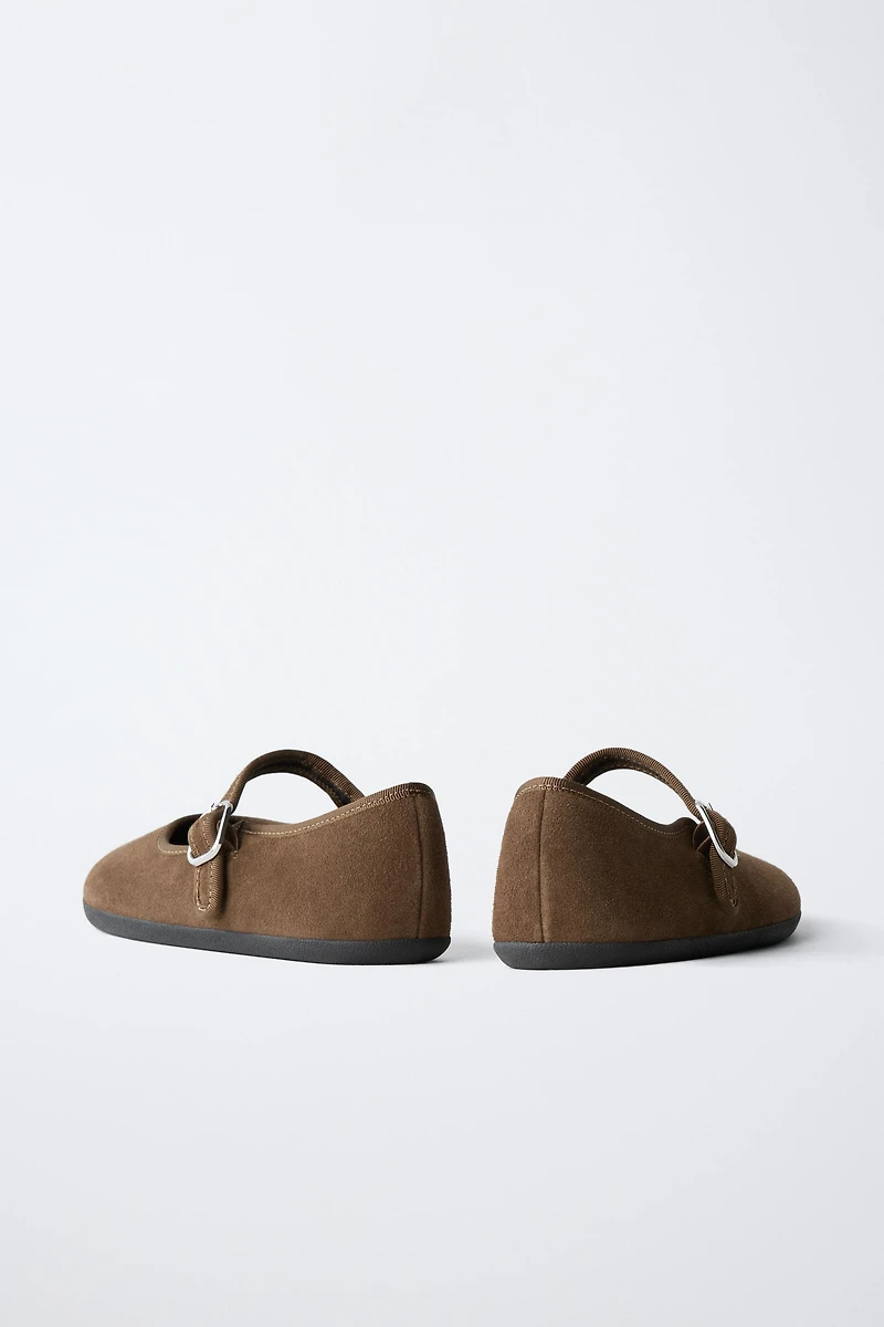 LEATHER BAREFOOT BALLET FLATS