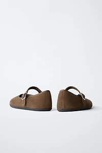 LEATHER BAREFOOT BALLET FLATS