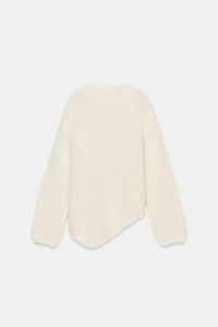 ASYMMETRIC HEM KNIT JUMPER