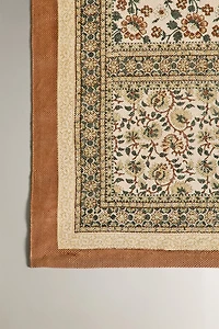 BLOCK PRINT COTTON AREA RUG