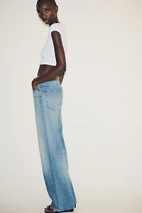 COTTON MODAL CROP T-SHIRT