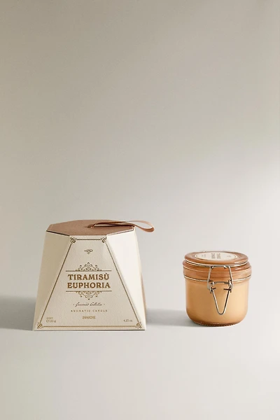 (120 G) BOUGIE PARFUMÉE TIRAMISU EUPHORIA