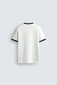TEXT RINGER T-SHIRT