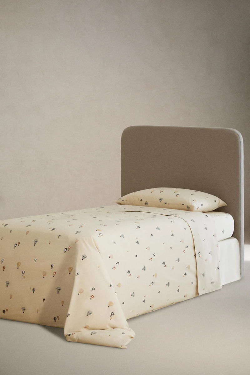 DRAP-HOUSSE ENFANT BALLONS