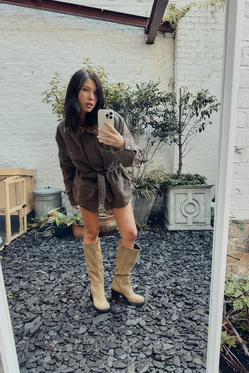 CORDUROY COLLAR JACKET