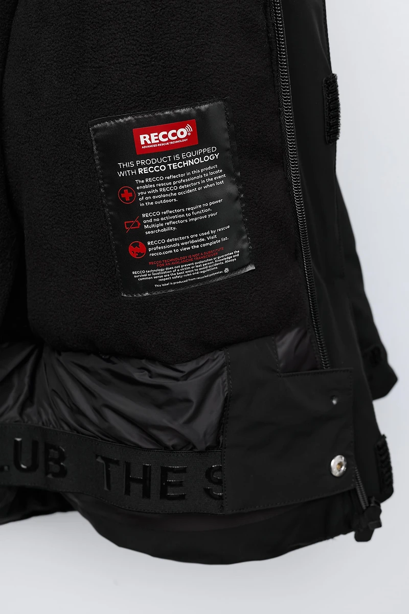 WATER-RESISTANT AND WINDPROOF DOWN JACKET WITH RECCO® SYSTEM SKI COLLECTION