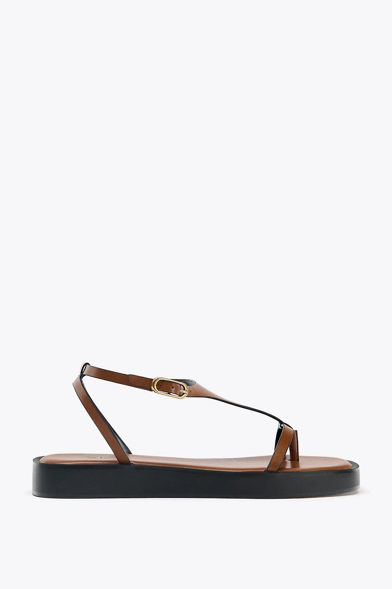 STRAPPY PLATFORM SANDALS